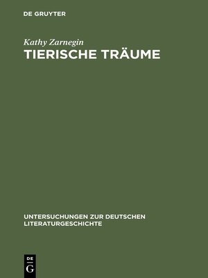 cover image of Tierische Träume
